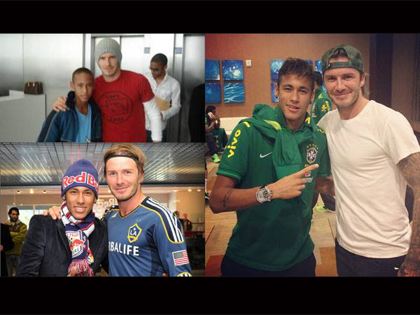 Cedera Parah, Neymar Dapat Dukungan dari David Beckham!